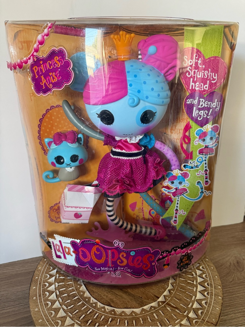 Lalaloopsy Lala-Oopsies Princess Anise Full Size Doll & Pet New Sealed Box
